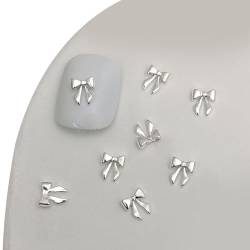 Personalisiertes Nagelzubehör 3D Metallnagel 20 Stück Schleife Nageldekorationen Für Nagel Looks Nagelzubehör von RKJRTK