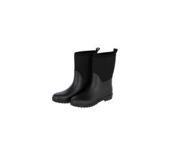 RL24 - Gummistiefel Neolite | Thermostiefel für Stall & Weide | wasserdichte Stallstiefel | Allwetter-Stiefel halbhoch | Thermo-Reitschuhe in schwarz | Unisex Winterschuhe in Größe 43 von RL24