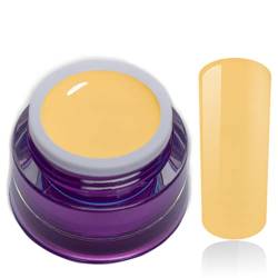 Farbgel Buttercup Pastell Gelb Uv Led Nagelgel Studio Qualität Color Gel RM Beautynails 1er Pack (1x 5ml) von RM Beautynails