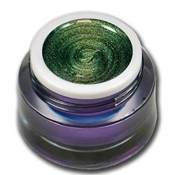 Metallic Glittergel Jewel Collection Peridot Grün LED UV-Gel Nagelgel 1er Pack (1x5ml) von RM Beautynails