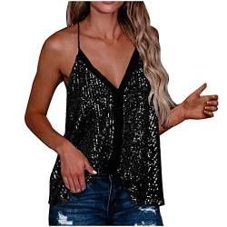 RMBLYfeiye Glitter Top Pailletten Hose Tüllrock Grün Oberteil Glitzer Pailletten Damen Pailletten Pailletten Blazer Damen Oberteil Pailletten Damen Silvester Oberteil Damen Glitzer Oberteil Damen von RMBLYfeiye