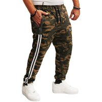 RMK Jogginghose Herren Trainingshose Fitnesshose Camouflage Army Tarn Hose von RMK