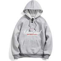 RMK Kapuzenpullover Herren Damen Hoodie Pullover Kapuze Langarmshirt mit Taschen Unisex mit lizenziertem Print von RMK