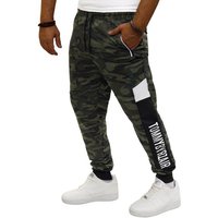 RMK Sporthose Herren Trainingshose Jogginghose Fitnesshose Camouflage Army Tarn Hose von RMK