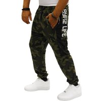 RMK Sporthose Herren Trainingshose Jogginghose Fitnesshose Camouflage Army Tarn Hose von RMK