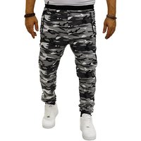 RMK Sporthose Herren Trainingshose Jogginghose Fitnesshose Camouflage Army Tarn Hose von RMK