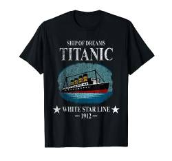 RMS TITANIC Schiff Segelschiff Boot Ship 1912 Boys Girl Kids T-Shirt von RMS Titanic Memorabilities and Cruise Ship Apparel