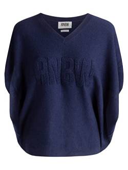 RNBW Damen Gestricktes Top, Navy, Normal von RNBW