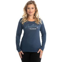 ROADSIGN australia Langarmshirt Australia (1-tlg) mit Aufdruck auf der Vorderseite und Rundhalsausschnitt, Sweater aus 100 Prozent Baumwolle von ROADSIGN australia