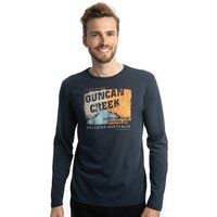 ROADSIGN australia Langarmshirt Evergreen (1, 1-tlg) mit Rundhalsausschnitt, Aufdruck "Duncan Creek", 100% Baumwolle von ROADSIGN australia