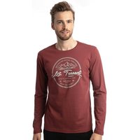 ROADSIGN australia Langarmshirt Tennet (1, 1-tlg) mit Rundhalsausschnitt, Aufdruck "Mount Tennet", 100% Baumwolle von ROADSIGN australia