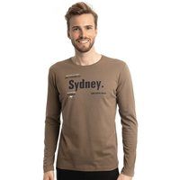 ROADSIGN australia Langarmshirt Wales (1, 1-tlg) mit Rundhalsausschnitt, Aufdruck "Sydney", 100% Baumwolle von ROADSIGN australia