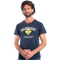 ROADSIGN australia T-Shirt Raute (1, 1-tlg) mit Logo-Aufdruck und Rundhalsausschnitt, 100 % Baumwolle von ROADSIGN australia