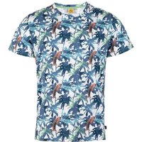 ROADSIGN australia T-Shirt Tropical Haven (1-tlg) mit Palmen All-Over-Print und Rundhalsausschnitt von ROADSIGN australia