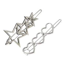 Japanische würzige Metall Stern Haarnadel Süß Und Cool Haijia Zubehör Haar Liebe Liu Pentagramm M6H3 Hohl Clip von ROBAUN