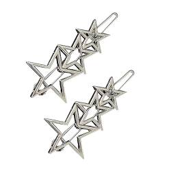 Japanische würzige Metall Stern Haarnadel Süße Und Coole Clip Liebe Pentagramm Haijia Liu Zubehör Y8R3 Haar Hohl von ROBAUN
