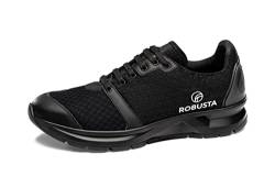 ROBUSTA Unisex Calzado seguridad EXERGY Black O2+CI+HI+HRO+SRC 35/48, Negro, 36 EU Weit von ROBUSTA