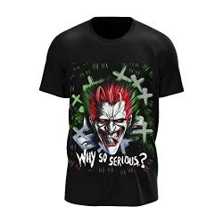 Wild Glow in The Dark Herren/Fraun T Shirt mit Horror/Gothik/Joker/Viking Motive (as3, Alpha, m, Regular, Regular, V3) von ROCK DADDY Estd 2000 ROCK HARD CLOTHING