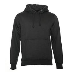 ROCK-IT Apparel Kapuzenpullover Herren Hoodie Workerhoodie Kapuzenpulli Sweatshirt Männer Hoody Größe XS-5XL hochwertig und sehr Soft Schwarz X-Large von ROCK-IT Apparel