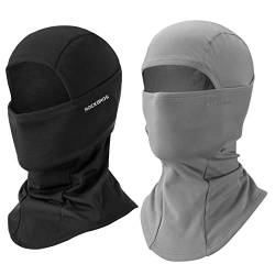 ROCKBROS 2 Stück Sturmhauben Winddichte Warme Balaclavas für Damen und Herren- Outdoorsports wie Radfahren, Snowboarden, Skifahren, Motorradfahren Herbst/Winter von ROCKBROS