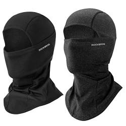 ROCKBROS 2 Stück Sturmhauben Winddichte Warme Balaclavas für Damen und Herren- Outdoorsports wie Radfahren, Snowboarden, Skifahren, Motorradfahren Herbst/Winter von ROCKBROS