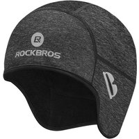 ROCKBROS Schirmmütze Helmmütze Mütze Unterziehmütze (Fahrrad Mütze, Wintermütze mit Brille-Loch, Helm Unterziehmütze Winddicht für Radfahren, Skifahren, Laufen, Outdoor-Aktivitäten, für Damen und Herren) von ROCKBROS