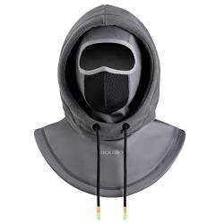 ROCKBROS Sturmhaube Fahrrad Full Face Gesichtshaube Sport Wintermütze Warm Winddicht Balaclava Halswärmer Herren/Damen Fahrradhelm Mütze Bike Cap für Radfahren Skifahren von ROCKBROS