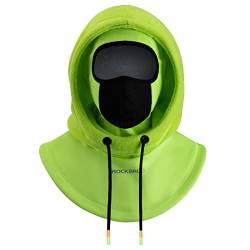 ROCKBROS Sturmhaube Fahrrad Full Face Gesichtshaube Sport Wintermütze Warm Winddicht Balaclava Halswärmer Herren/Damen Fahrradhelm Mütze Bike Cap für Radfahren Skifahren von ROCKBROS