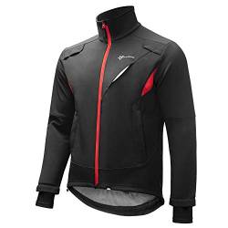 ROCKBROS Winter Jacke/Hose Fahrradbekleidung Herren Fahrrad Radjacke Lange Windjacke Radhose Freizeithose S-4XL von ROCKBROS