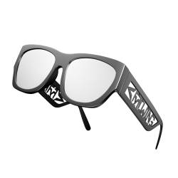 ROCKNIGHT HD Polarisierte Sonnenbrille zum Fahren mit UV400-Schutz, blendfrei, modische flache Bügellinse von ROCKNIGHT