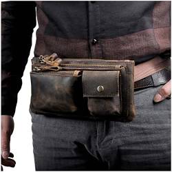 ROLTIN Leder Unisex Umhängetasche Design Lässige Reisetasche Taille Gürteltasche Pack von ROLTIN