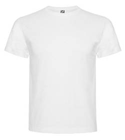 Jungen T-Shirt Dogo Rundhals, Kurzarm, 6502, Weiß, Gr. 11 von ROLY