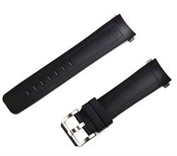 RONGYEDE 22 mm hochwertiges Gummi-Silikon-Uhrenarmband für IWC-Armband für Aquatimer Family Armband IW356802/376705/376710/376711/376708/356801(Größe:22 mm) von RONGYEDE
