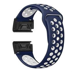 RONGYEDE Sport-Uhrenarmband für Garmin Fenix 7 7 x Schnellverschluss 26 Stück(Größe:26MM Fenix 7X) von RONGYEDE