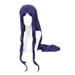 RONGYEDE-Wig Anime Cosplay Anime-Perücke Cosplay Shirogane Tsumugi-Perücke tiefblaue Lange Perücke Kostüm-Halloween-Perücke for Halloween Kostümparty Anime-Show Cosplay-Event Konzerte von RONGYEDE