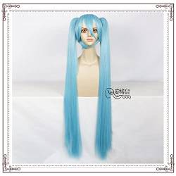RONGYEDE-Wig Anime Cosplay Cosplay Perücke Vocaloid Aqua Blue Perücke Anime von RONGYEDE