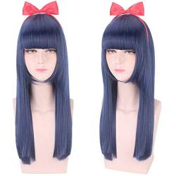 RONGYEDE-Wig Anime Cosplay Perücke for Anime Perücken Cosplay Christmas Pop und PIPI Beauty's Daily Cos Qi Bangs Tiger Mouth Clip Cos Perücke Farbe: PIPI Beauty von RONGYEDE