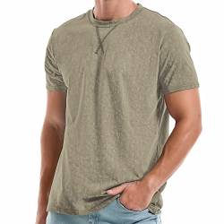 RONOMO Herren T-Shirt Hochwertiges T-Shirt（CSX Military Green XL von RONOMO
