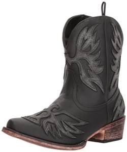 ROPER Damen Amelia Cowboystiefel mit Snip Toe Westernstiefel, Schwarz, 38 EU von ROPER