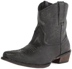 ROPER Damen Dusty Distressed Cowboystiefel mit Snip Toe Stiefelette, Schwarz, 41 EU von ROPER