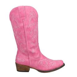 ROPER Damen Riley Westernstiefel, Rose, 37.5 EU von ROPER