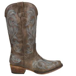 ROPER Damen Riley Westernstiefel, braun, 42.5 EU von ROPER