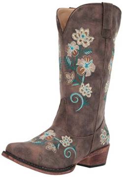 Roper Damen Riley Floral modischer Stiefel, braun, 41 EU Weit von ROPER