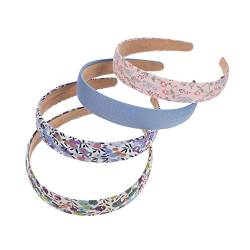 RORPOIR 4 Stück Blumen Stirnband ritual Haarbänder hutschachtel haar band mützen cheheltan Make-up-Stirnband Stirnband aus Stoff Make-up-Haarband Sport Haarschmuck Kopfbedeckung Fräulein von RORPOIR