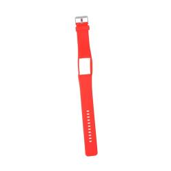 RORPOIR Uhrarmband rot beschneiden Sicherheit + Fitness-Armband Mode Uhrenarmbänder einhandzwinge Uhrenarmband aus Silikon Silikon-Uhrenarmband ersetzen Gurt Silikonschlag a370 von RORPOIR