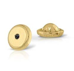 Schraube in 9 Karat Gold, Ersatz für Ihre Ohrringe, Universal-Ohrringe. Höchste Qualität und Sicherheit. Stellen Sie sicher, dass das Gewinde auf dem Ohrstecker hat (14 Karat - Mutter) von ROSA DI MANUEL
