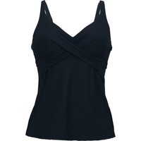 ROSA FAIA Maily Tankini-Top, V-Ausschnitt, Wickellook, für Damen, schwarz, 40D von ROSA FAIA