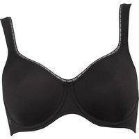 ROSA FAIA Twin Firm Minimizer BH, Rippstruktur, Kontrastblende, für Damen, schwarz, 100E von ROSA FAIA