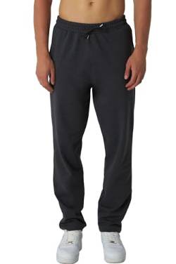 ROSS CAMP Jogginghose Herren – Sporthose Herren Lang Baumwolle, Freizeithose Trainingshose, Sport Hosen Männer, Sweatpants Jogger, Laufhose Baumwoll Breite Modern (Anthrazit, 3XL) von ROSS CAMP