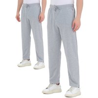 ROSS CAMP Jogginghose Sporthose Herren (2-tlg) Baumwolle, Freizeit, Sweatpants von ROSS CAMP